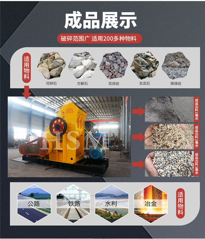 雙級(jí)無篩底粉碎機(jī)適應(yīng)物料 雙級(jí)無篩底粉碎機(jī)適應(yīng)物料